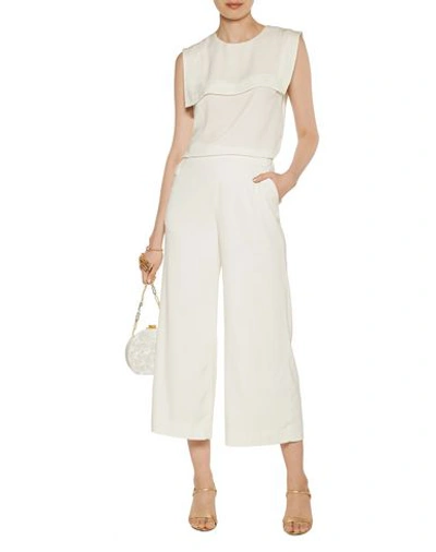 Shop Sandro Tops In Ivory