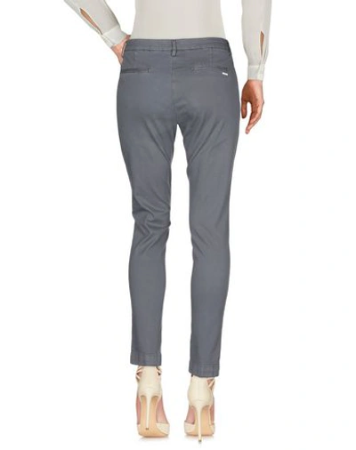 Shop Aglini Casual Pants In Grey