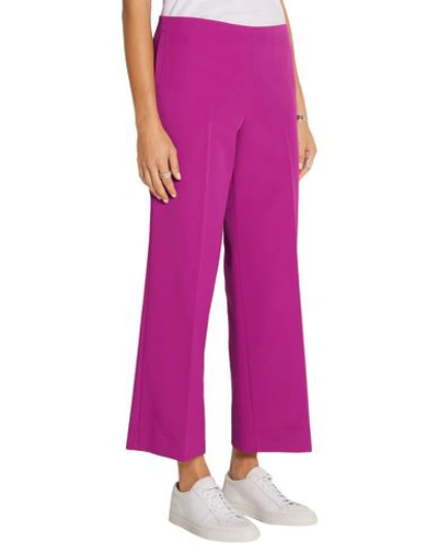 Shop Opening Ceremony Casual Pants In Fuchsia