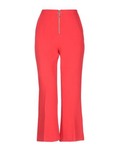 Shop Space Style Concept Simona Corsellini Woman Pants Red Size 8 Polyester, Elastane