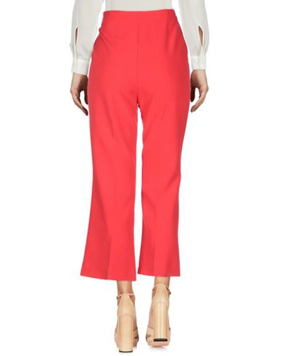 Shop Space Style Concept Simona Corsellini Woman Pants Red Size 8 Polyester, Elastane