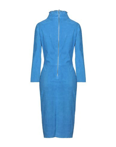 Shop Jitrois Knee-length Dress In Blue