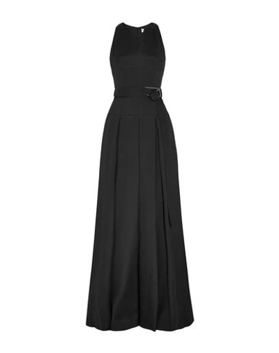 Shop Amanda Wakeley Long Dress In Black