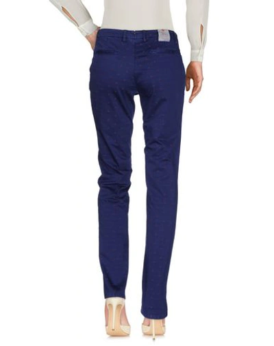 Shop Berwich Woman Pants Midnight Blue Size 12 Cotton, Polyester, Elastane