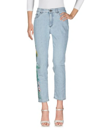 Mr & Mrs Italy Denim Pants In Blue