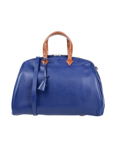 Shop Myriam Schaefer Handbag In Dark Blue