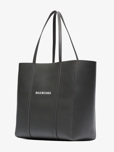 Shop Balenciaga 'everyday' Shopper In Grey