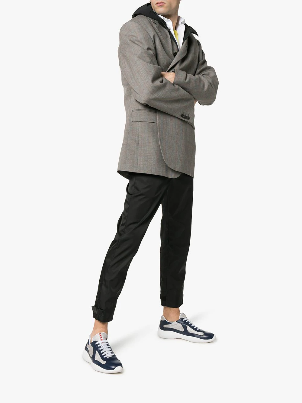 prada americas cup on feet