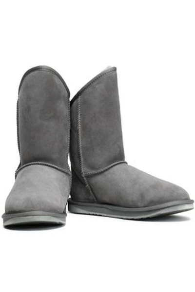 Shop Australia Luxe Collective Shearling Boots In Gray