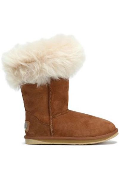 Shop Australia Luxe Collective Foxy Shearling Boots In Camel