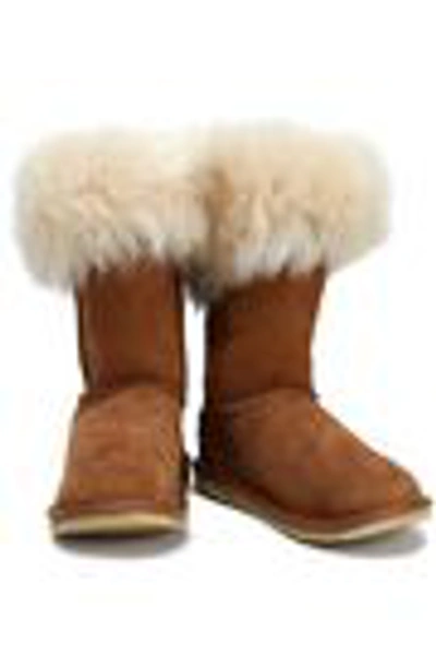 Shop Australia Luxe Collective Foxy Shearling Boots In Camel