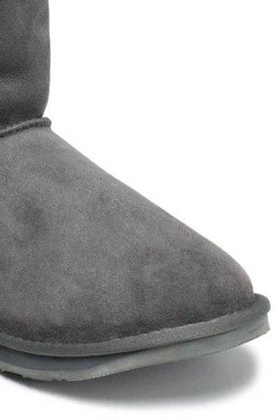 Shop Australia Luxe Collective Woman Shearling Boots Anthracite In Gray