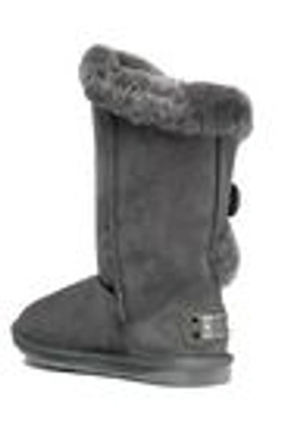 Shop Australia Luxe Collective Woman Shearling Boots Anthracite In Gray