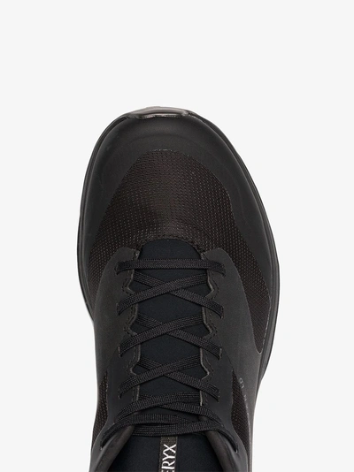 Shop Arc'teryx Norvan Gore-tex Lace-up Sneakers In Black