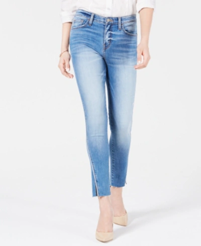 Shop Flying Monkey Ripped Raw-hem Jeans In High Dive