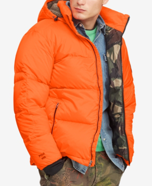 orange ralph lauren jacket