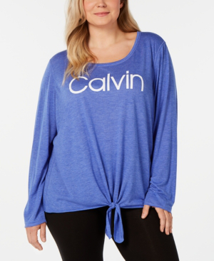 plus size calvin klein t shirt