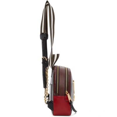Shop Marc Jacobs Black And Red Pack Shot Backpack In 011 Blk/red