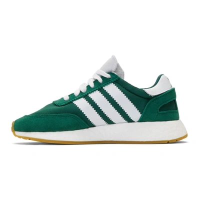 Portier huurder Symptomen Adidas Originals Adidas Green And White I-5923 Mesh And Suede Leather  Sneakers | ModeSens