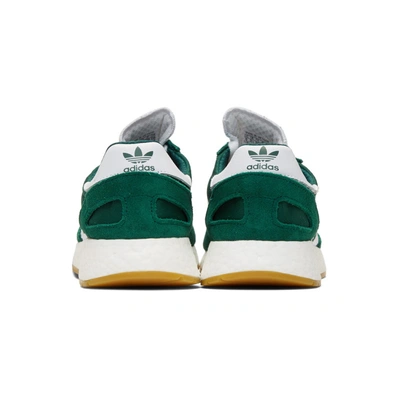 Adidas Originals Adidas Green And White I-5923 Mesh And Suede Leather  Sneakers | ModeSens