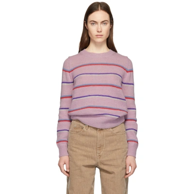 Shop Isabel Marant Étoile Isabel Marant Etoile Purple Gian Sweater In 86lc Lilac