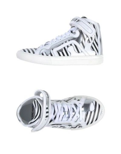 Shop Pierre Hardy High-tops In White