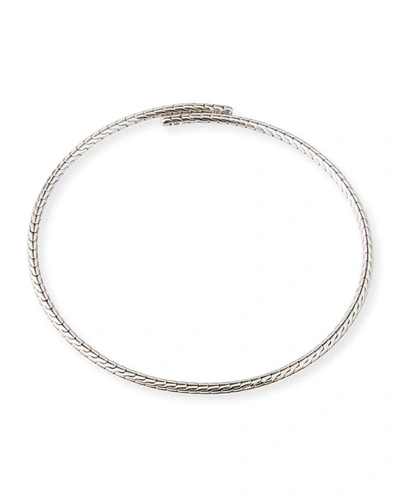 Shop John Hardy Classic Chain Silver Coil Choker Necklace