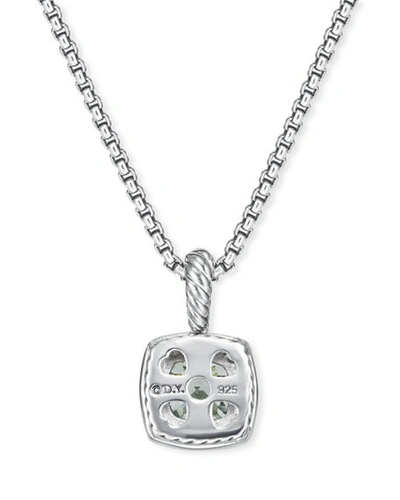 Shop David Yurman Petite Albion Necklace With Gemstone And Diamonds In Praisiolite