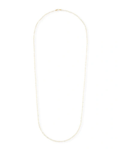 Shop Jude Frances 18k Gold Hammered Circle Chain Necklace, 36"l