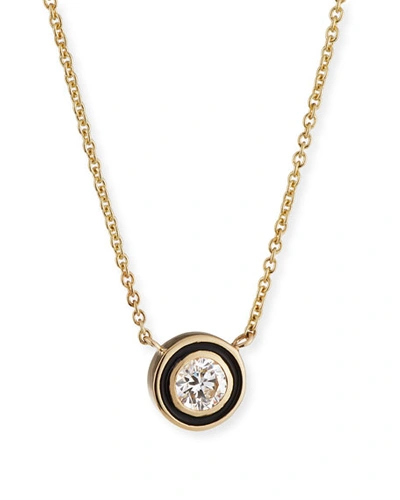 Shop Sydney Evan 14k Gold Diamond & Enamel Pendant Necklace