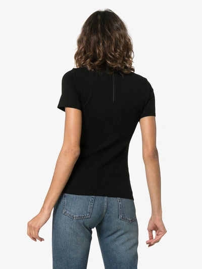 Shop Hyein Seo Wasteland Fitted Top In Black