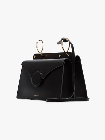 Shop Danse Lente Black Phoebe Leather Cross Body Bag