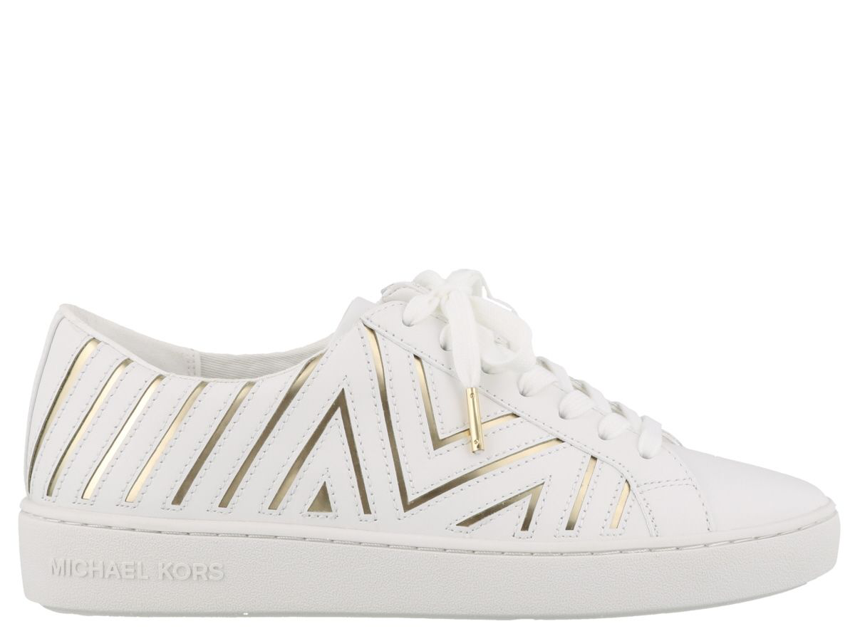 michael kors whitney leather sneaker