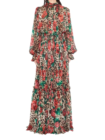 Shop Dolce & Gabbana Jumpsuits In Multicolor