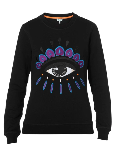 Shop Kenzo Eye Classic Sweatshirt In Black