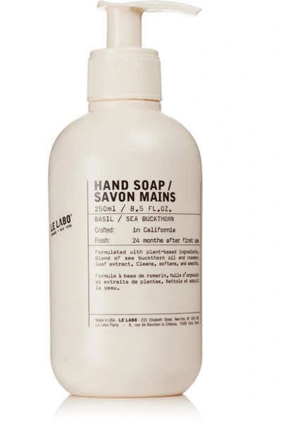 Shop Le Labo Basil Hand Soap, 250ml - One Size In Colorless