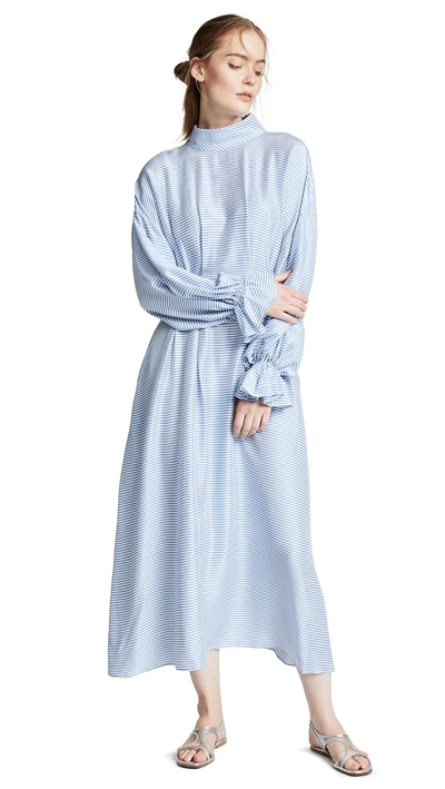 Shop Rachel Comey Clipse Dress In Blue