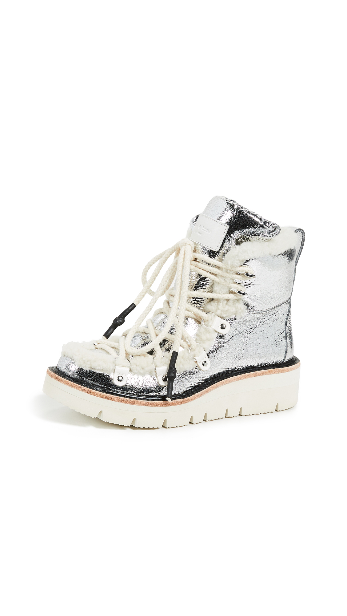 rag and bone silver boots