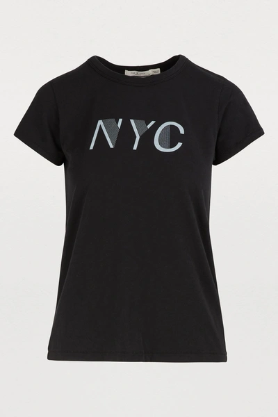 Shop Rag & Bone Nyc T-shirt In Blk