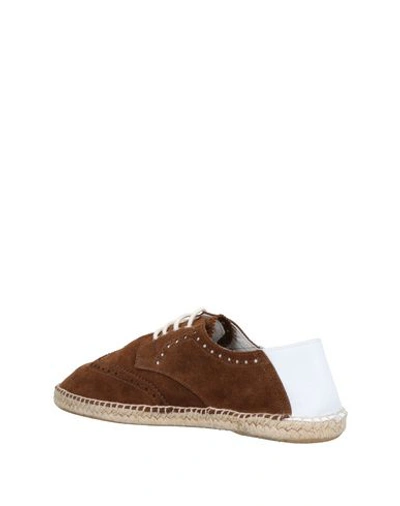 Shop Lagoa Lace-up Shoes In Brown