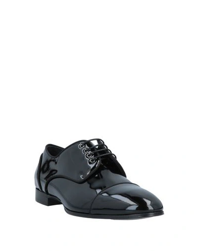 Shop Louis Leeman Laced Shoes In Black