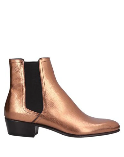 Shop Louis Leeman Boots In Copper