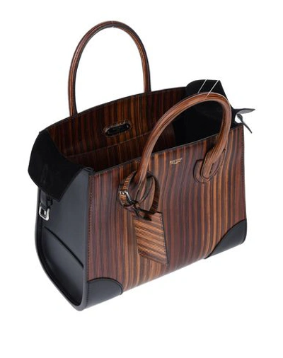 Shop Bertoni 1949 Handbag In Cocoa