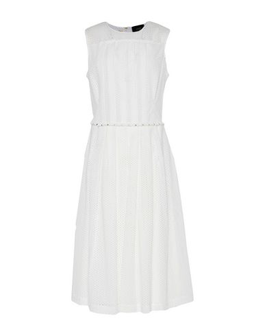 Cavalli Class Midi Dress In White | ModeSens