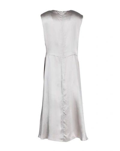 Shop Alessandro Dell'acqua Knee-length Dress In Grey