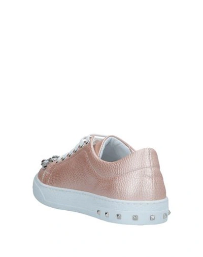 Shop Carpe Diem Sneakers In Pale Pink