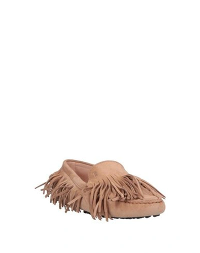 Tod's Loafers In Beige