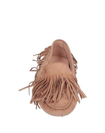 Tod's Loafers In Beige