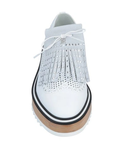 Shop John Richmond Laced Shoes In White