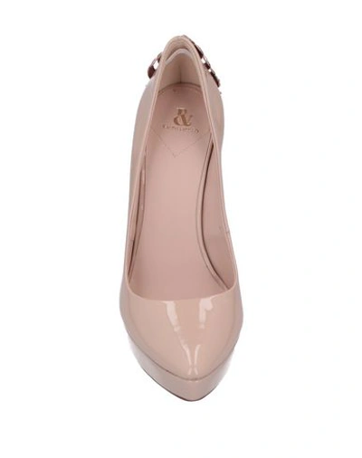 Shop Ralph & Russo Pump In Pale Pink